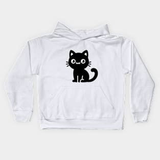 BLACK CAT Kids Hoodie